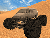 3D Gazelle Simulator Desert