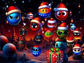 Christmas Rush: Red and Friend Balls
