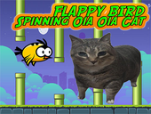 Flappy Bird Spinning Oia Oia Cat