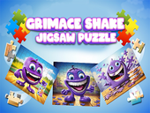 Grimace Shake Jigsaw Puzzle