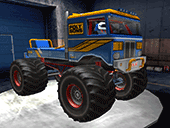 Monster Truck Offroad Driving Mountain