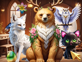 Mysterious Familiars: Enchanted Bestiary