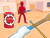 Stickman Archer: Shooting Arrows at Reds